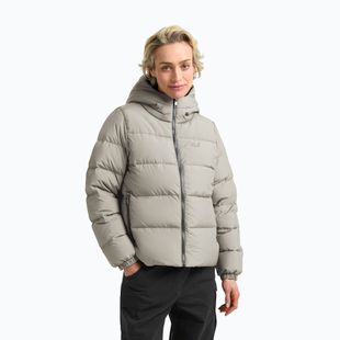 Giacca piumino donna Jack Wolfskin Frozen Palace sabbia chiaro