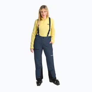 Pantaloni da sci da donna Jack Wolfskin Flowline Pro 2L Ins midnight sky