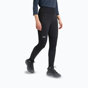 Leggings da trekking da donna Jack Wolfskin Hike With Me neri