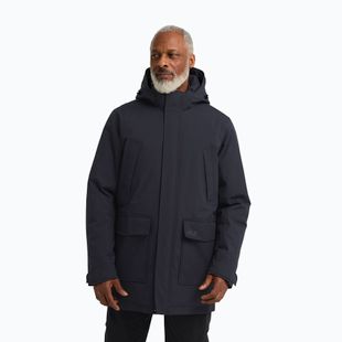 Giacca antipioggia da uomo Jack Wolfskin Canyon Shield Parka dark navy