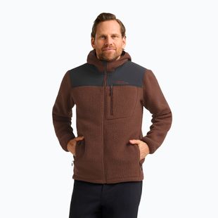 Pile da uomo Jack Wolfskin Kammweg Pile Fz hot choc