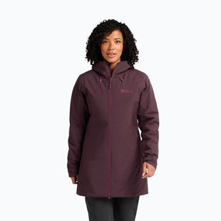Giacca antipioggia da donna Jack Wolfskin Heidelstein Ins amaranth