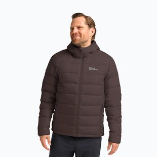 Giacca imbottita da uomo Jack Wolfskin Ather Down Hoody peat