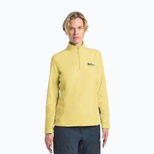 Felpa da trekking donna Jack Wolfskin Taunus Hz lemon ice