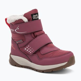 Scarpe per bambini Jack Wolfskin Polar Bear-B Texapore Mid Vc raisin