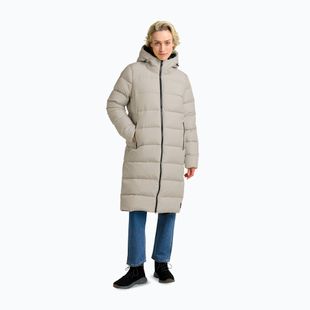 Giacca piumino donna Jack Wolfskin Frozen Palace sabbia chiaro