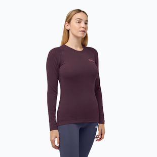 Maglia termica da donna Jack Wolfskin Infinite Warm amaranth