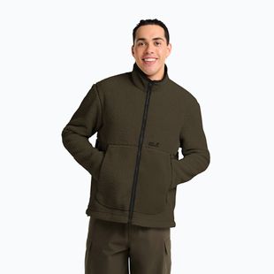 Pile uomo Jack Wolfskin Stone Lite obsidian moss