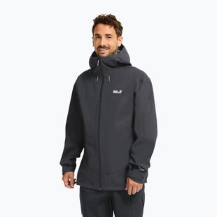 Giacca antipioggia da uomo Jack Wolfskin Rockpaw 3L phantom