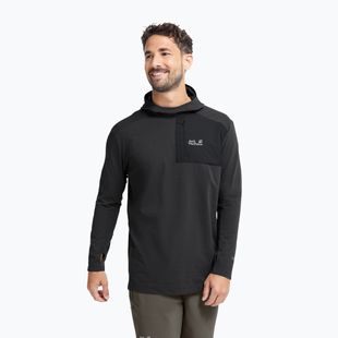 Felpa trekking da uomo  Jack Wolfskin Sucol Hoody black