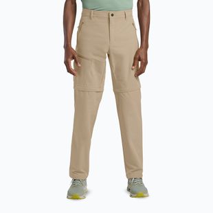 Pantaloni da trekking da uomo Jack Wolfskin Pico Trail Zip Off hazel wood