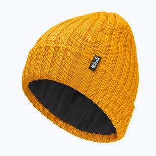 Cappello invernale Jack Wolfskin Rib Knit burly yellow jw