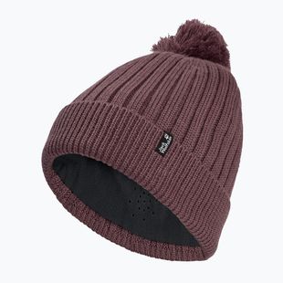 Cappello invernale Jack Wolfskin Pom Pom Beanie sheer plum