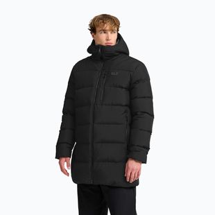 Piumino uomo Jack Wolfskin Coloniu Coat black