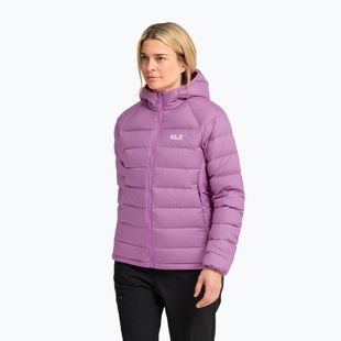 Piumino donna Jack Wolfskin Wild Pass Down Hoody Rds vivid orchid