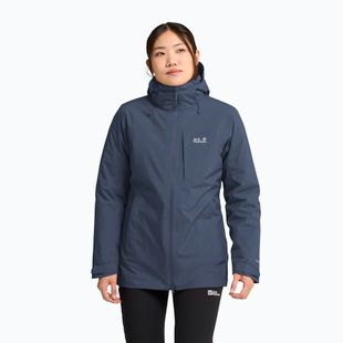 Giacca 3-in-1 da donna Jack Wolfskin Hunberg 2 3IN1 midnight sky