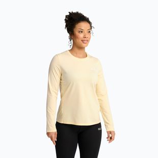 Longsleeve da trekking da donna Jack Wolfskin Trail vanilla cream