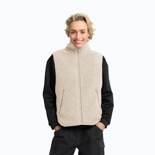Gilet da donna Jack Wolfskin High Curl oyster