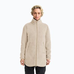 Pile donna Jack Wolfskin High Curl Coat oyster