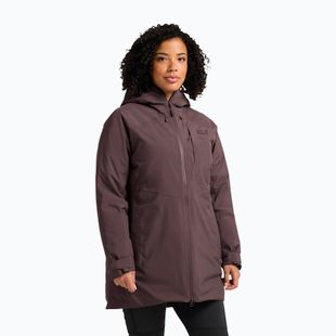 Piumino donna Jack Wolfskin Icecape 2L Down Ins Rds sheer plum