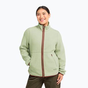 Pile donna Jack Wolfskin Lite Curl Full Zip melon