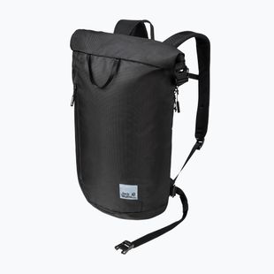Jack Wolfskin Helsinki Rolltop 18 l zaino ultra nero