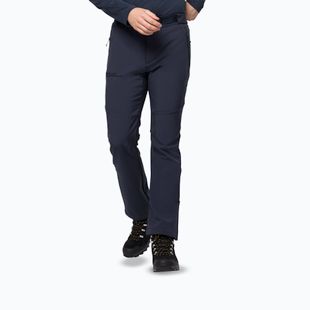 Pantaloni da trekking Jack Wolfskin da uomo Stollberg blu notte