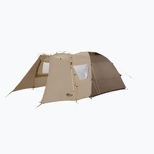 Tenda da campeggio Jack Wolfskin per 4 persone Grand Illusion IV pepe bianco
