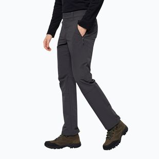Pantaloni softshell da uomo Jack Wolfskin Activate XT phantom