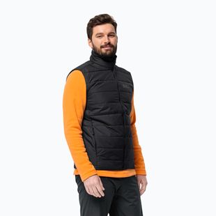 Jack Wolfskin uomo senza maniche da trekking Lapawa Ins nero
