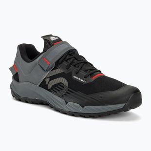 Scarpe da ciclismo MTB da uomo adidas FIVE TEN Trailcross Clip In nucleo nero/grigio tre/rosso