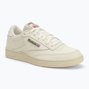 Reebok Club C 85 scarpe chalk/chalk/hungrn