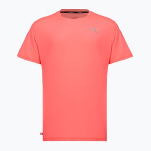 Maglia da corsa da uomo PUMA Run Cloudspun SS Tee Pink/Silver