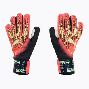 Guanto da portiere PUMA Ultra Grip 1 Hybrid corallo acceso/luce frizzante