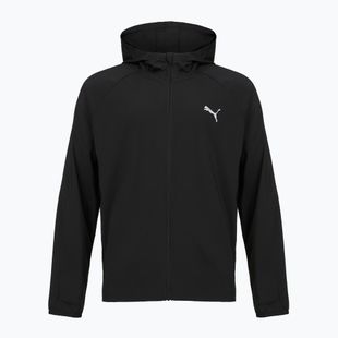 Giacca da corsa da uomo PUMA Run Favourite Woven Hooded black