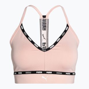Reggiseno fitness PUMA Low Impact Strong Strappy rosa polvere