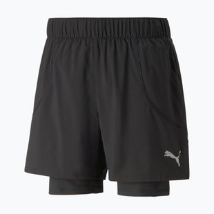 Pantaloncini da corsa da uomo PUMA Run 2In1 5" puma nero