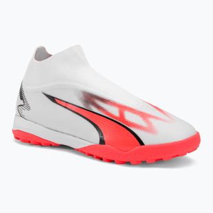 Scarpe da calcio da uomo PUMA Ultra Match+ LL TT puma bianco/puma nero/fire orchid