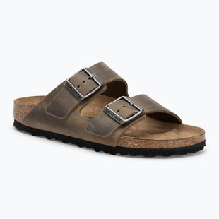BIRKENSTOCK Arizona LEOI Infradito stretto color cachi sbiadito