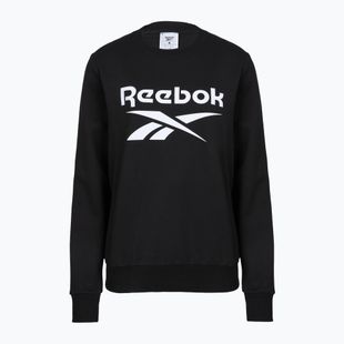 Reebok Identity Big Logo Fleece Crew donna nero