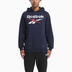 Reebok Uomo Reebok Identity Big Logo Fleece Hoodie vecnav