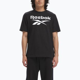 Uomo Reebok Reebok Identity Big Logo Tee nero