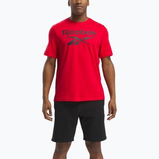 T-shirt Reebok Uomo Reebok Identity Big Logo Tee vector red