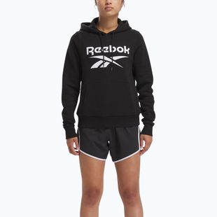 Felpa Reebok Identity Big Logo Fleece donna nero