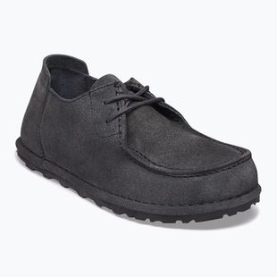 Scarpe BIRKENSTOCK Utti Lace Suede Leather charcoal