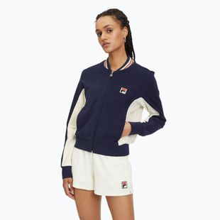 Felpa donna FILA Settanta black iris/antique white