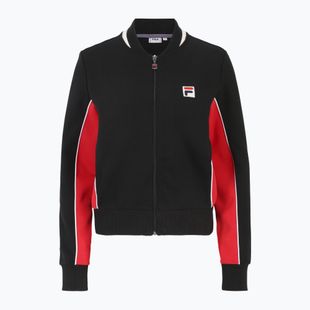 FILA Settanta Track felpa da donna nera/rossa