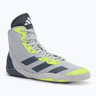 Uomo adidas Adizero squadra grigio chiaro / squadra onix / squadra sollar giallo 2 scarpe da boxe