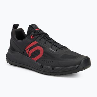 Uomo adidas FIVE TEN Trailcross LT nucleo nero / rubino puro / grigio tre piattaforme scarpe da ciclismo