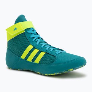 Scarpe da boxe adidas HVC purple team/lucid lemon/signal cyan